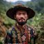 用户云南寻菌人，头像为身着民族服装的男性，背景是云南山林